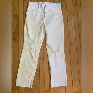 Gap Cheeky straight high rise. NWT